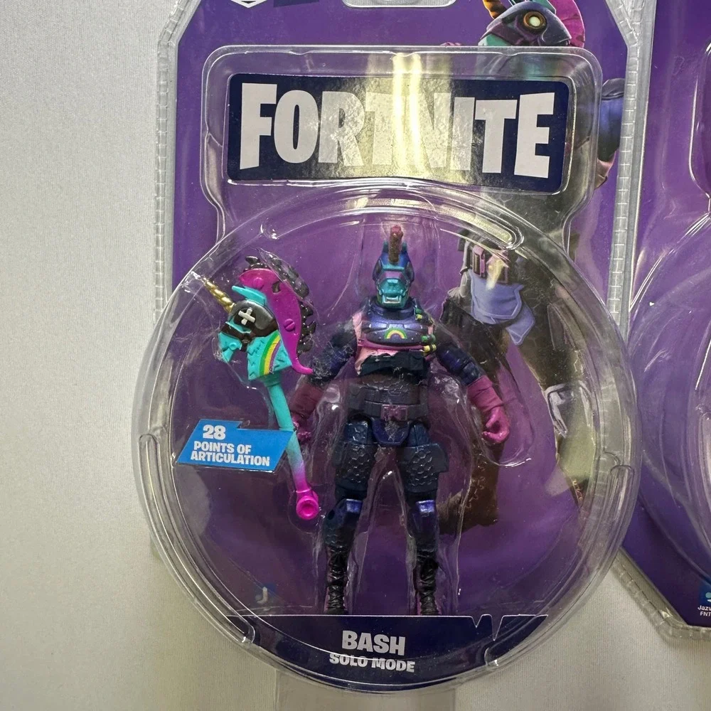 Fortnite Action Figures 3 Bash Brutus Shadow Solo‎ Mode 28 Points Articulation